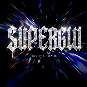Portada oficial de Superglu, con tipografía metálica sobre fondo oscuro